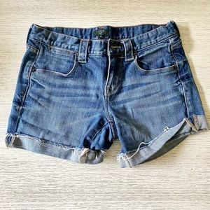 J Crew Denim Stretch Shorts